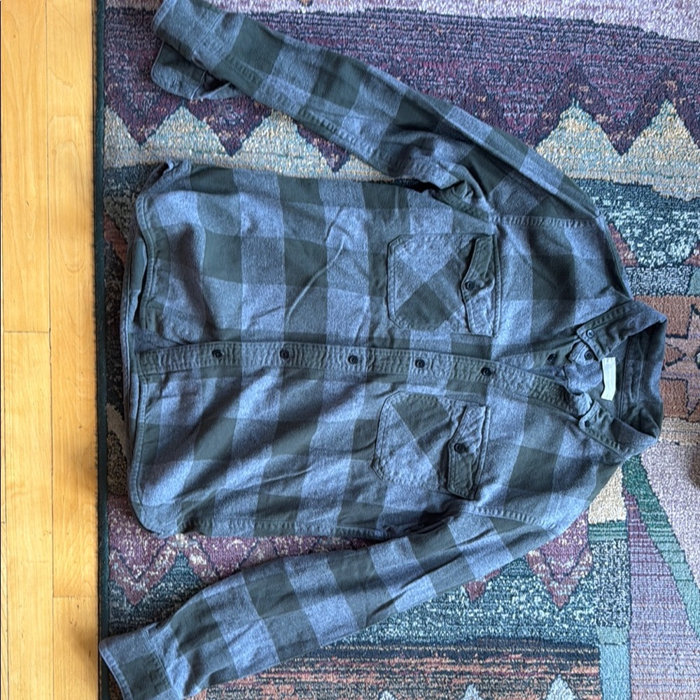 Men's Green Plaid shirt